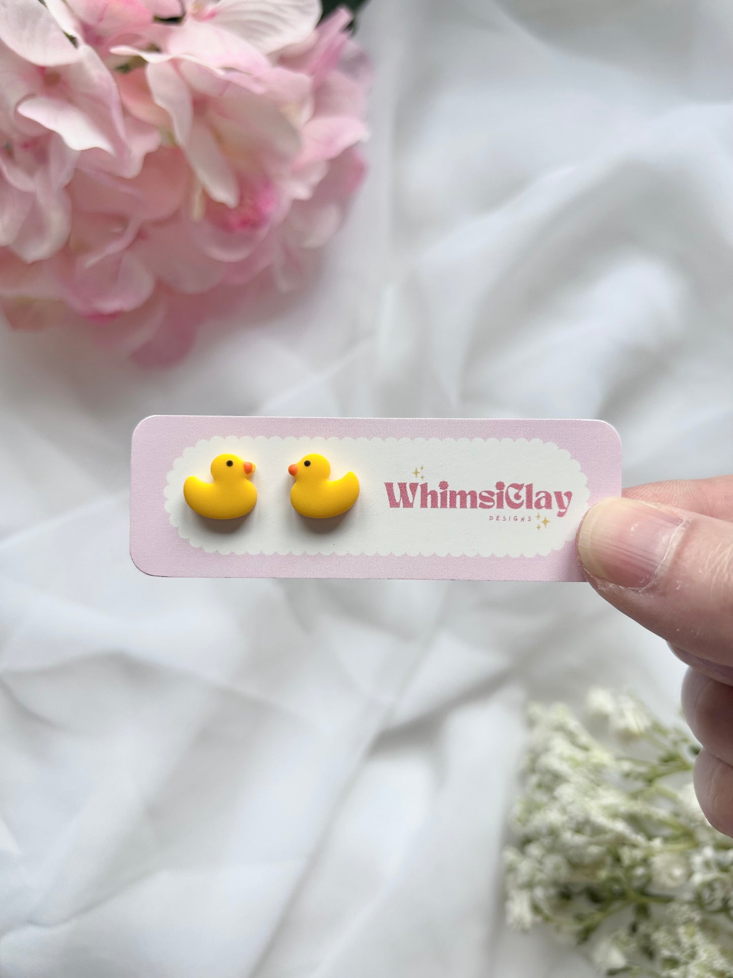 Rubber Duck Studs