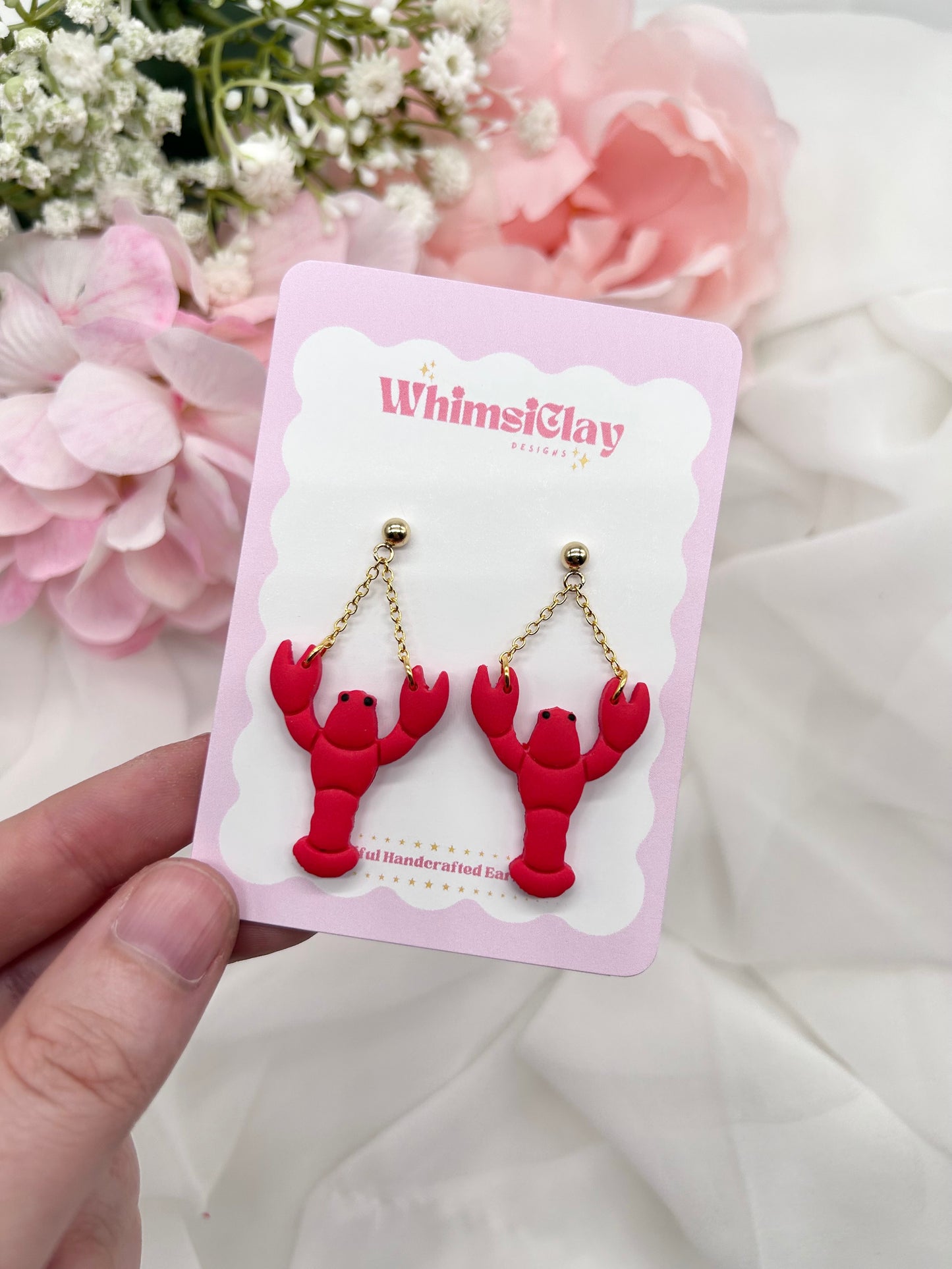 Lobster Earrings
