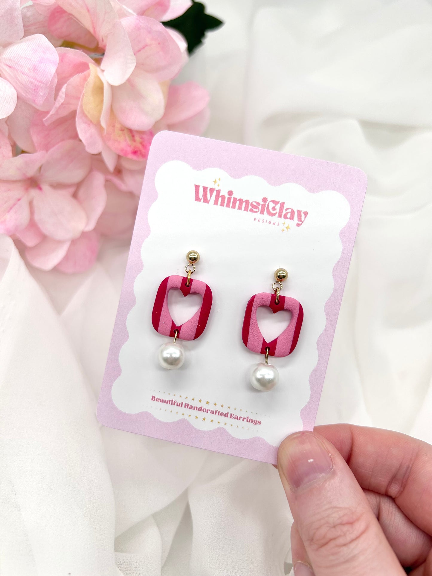 Heart and Pearl Drops