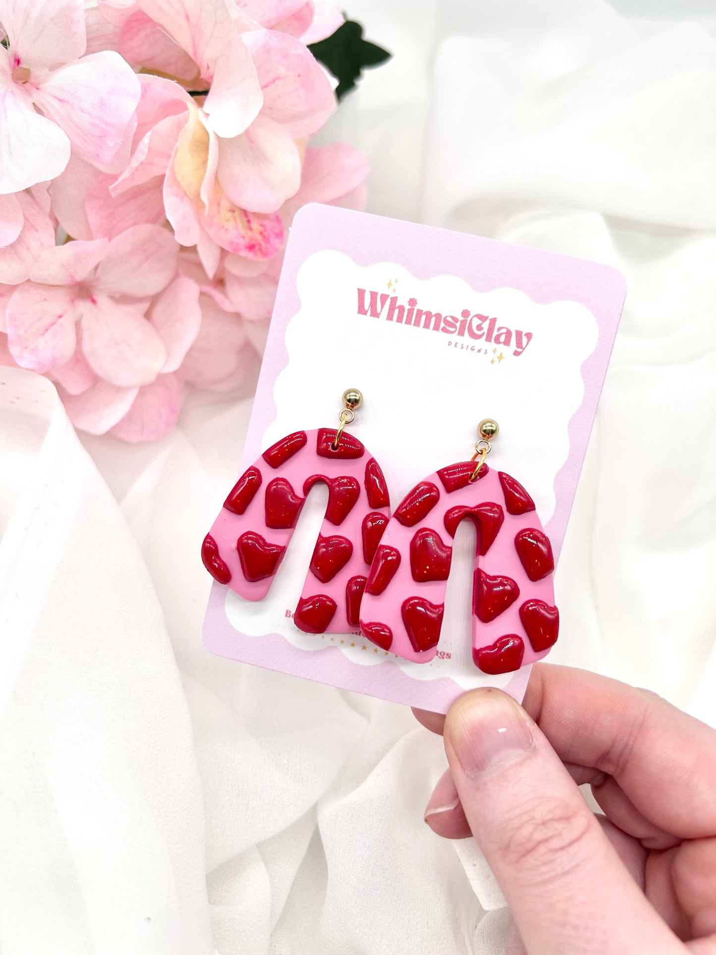 Heart Arch Earrings