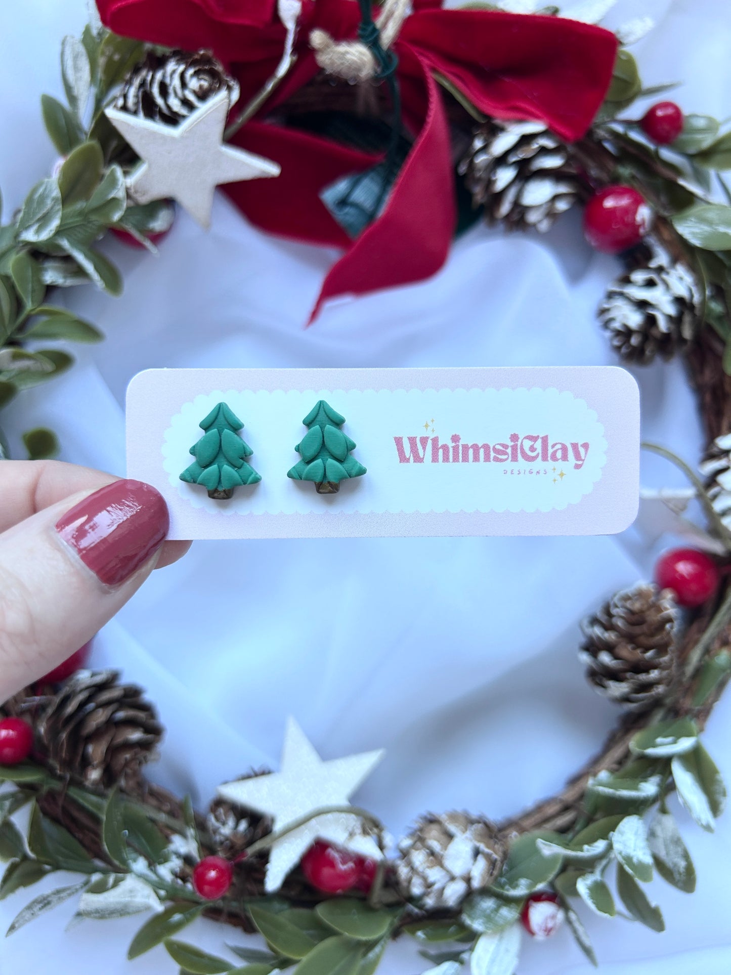 Knitted Christmas Trees