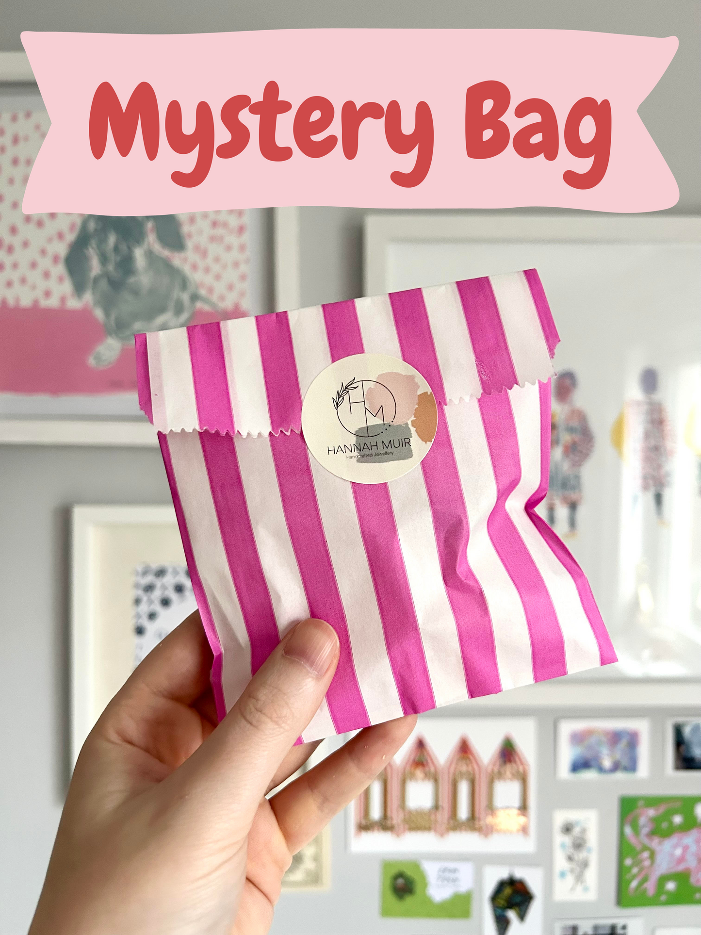 Mystery Bag | Polymer Clay Earrings