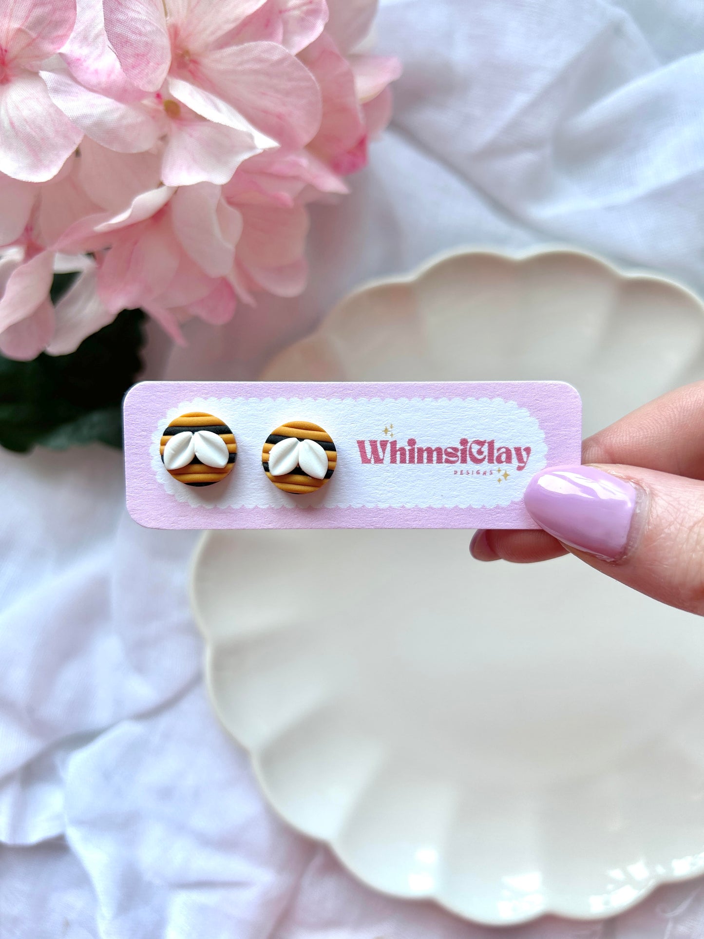 Bumblebee | Polymer Clay Earrings