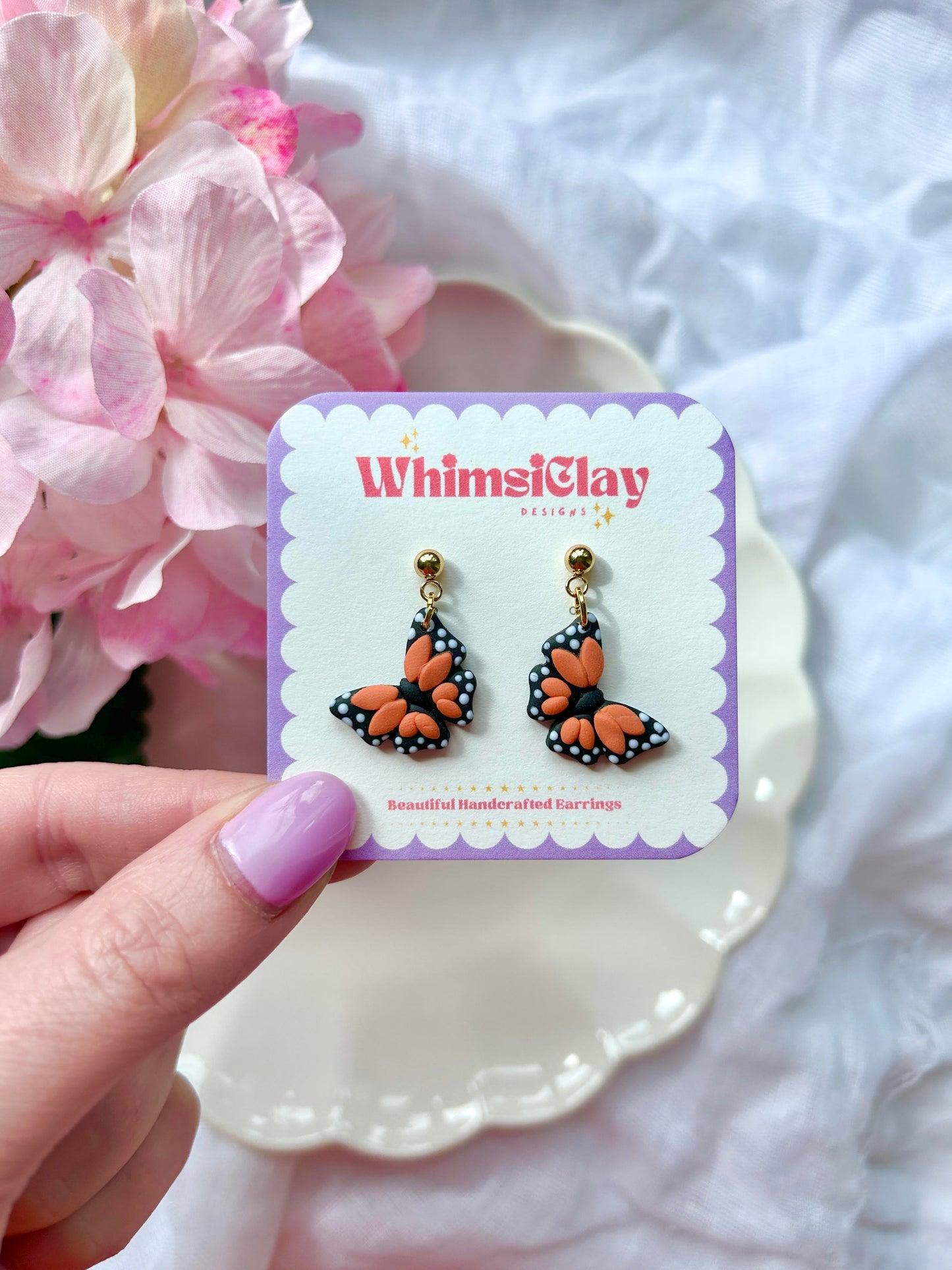 Butterfly | Polymer Clay Earrings