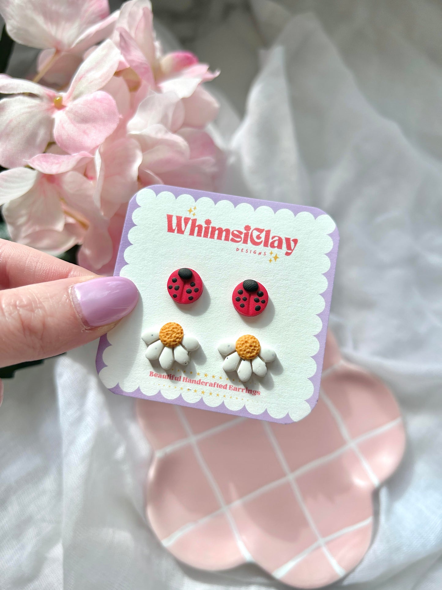 Spring Duo | Polymer Clay Earrings