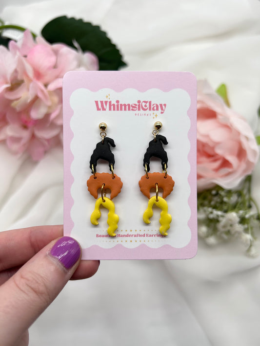 Hocus Pocus | Polymer Clay Earrings