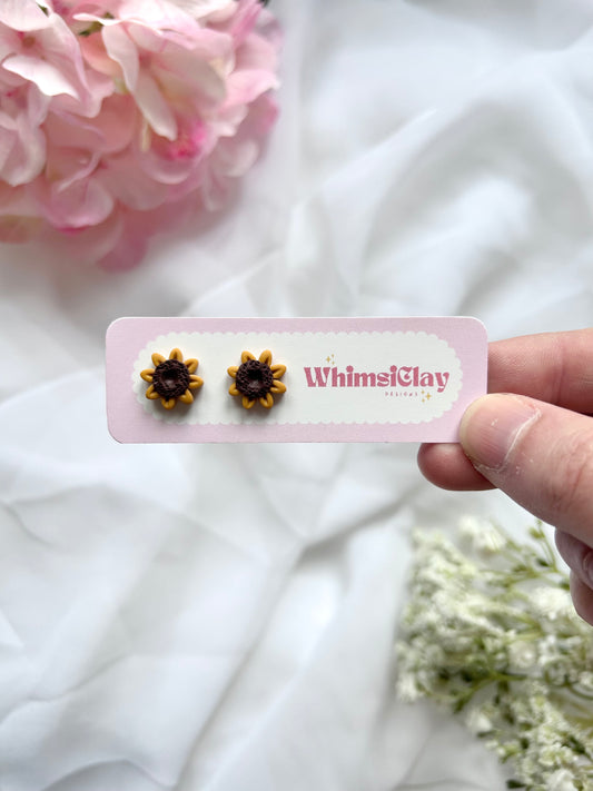 Sunflower Studs