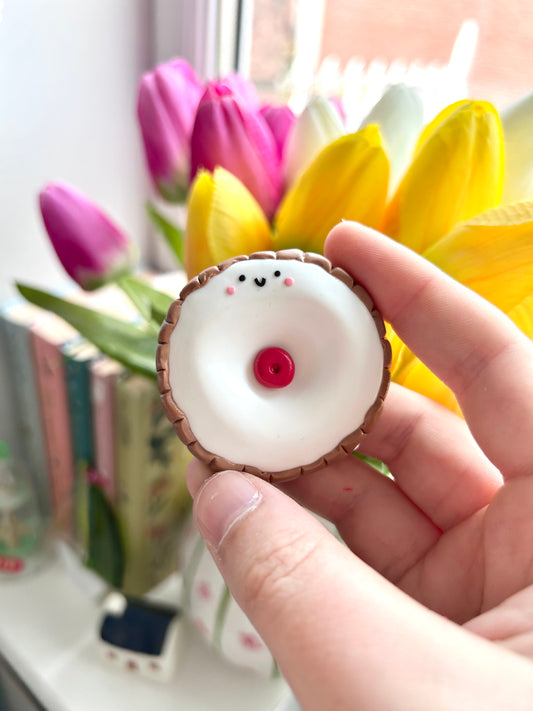 Cherry Bakewell Pal | Worry Stone
