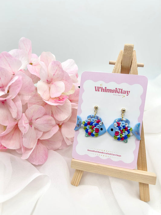 Rainbow Fish Earrings