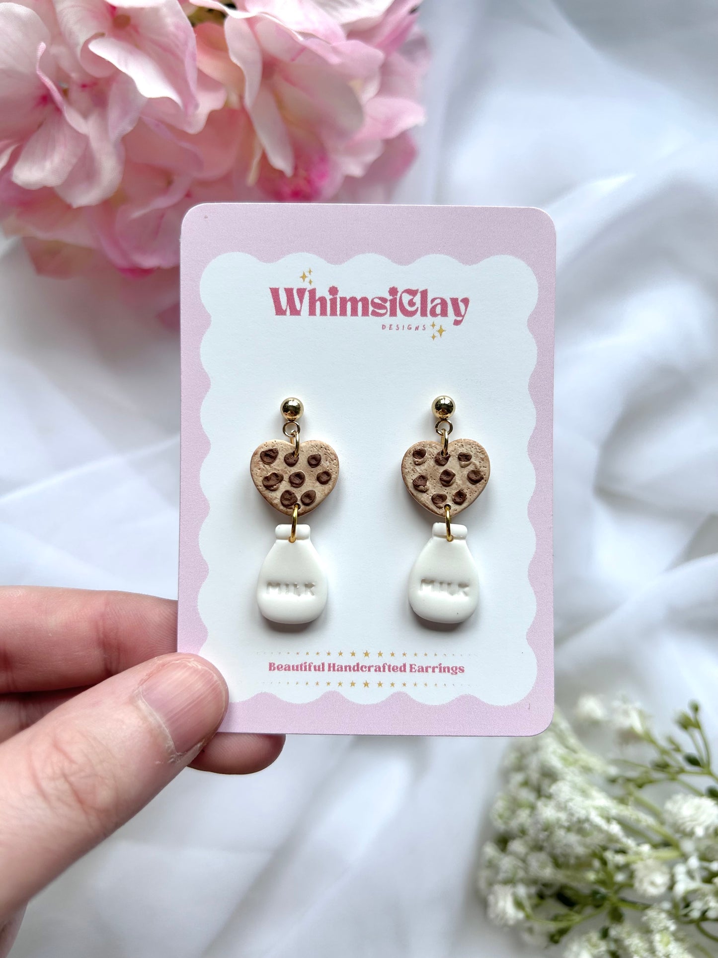 Cookies and Milk Earrings