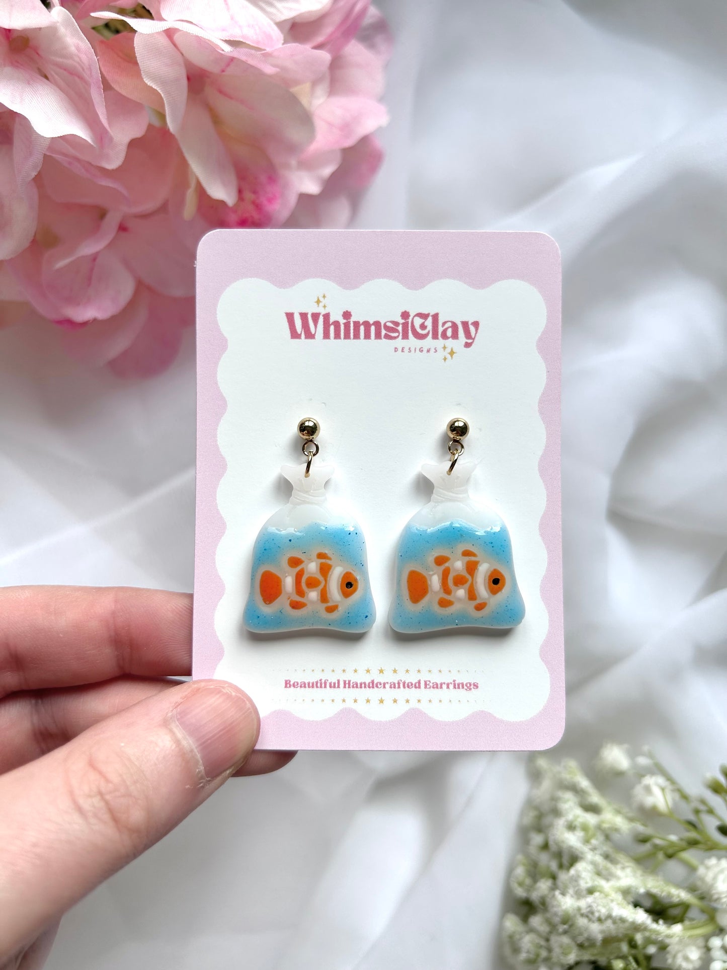 Goldfish Bag Earrings