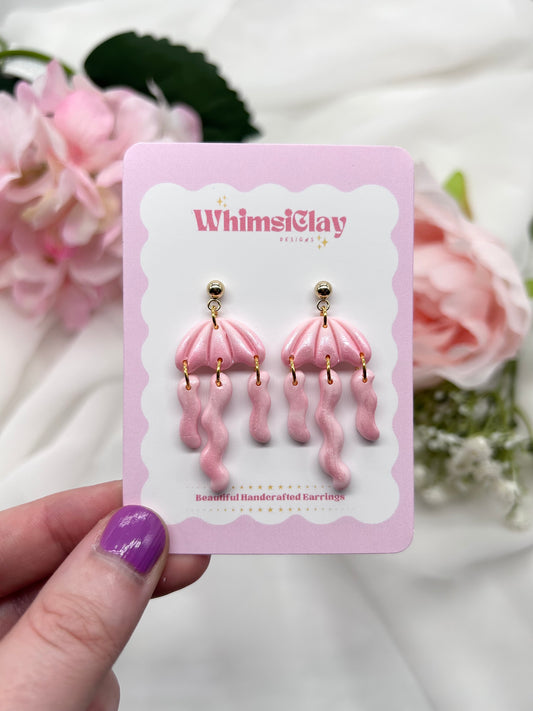 Jellyfish | Polymer Clay Earrings