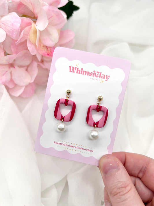 Heart and Pearl Drops
