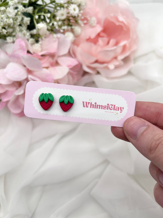 Strawberry Studs