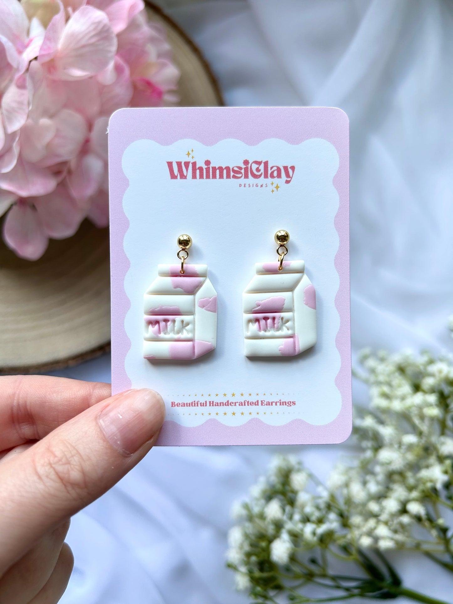 Milk Carton Earrings