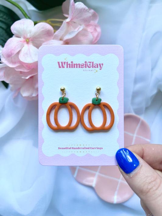 Hollow Pumpkin Earrings
