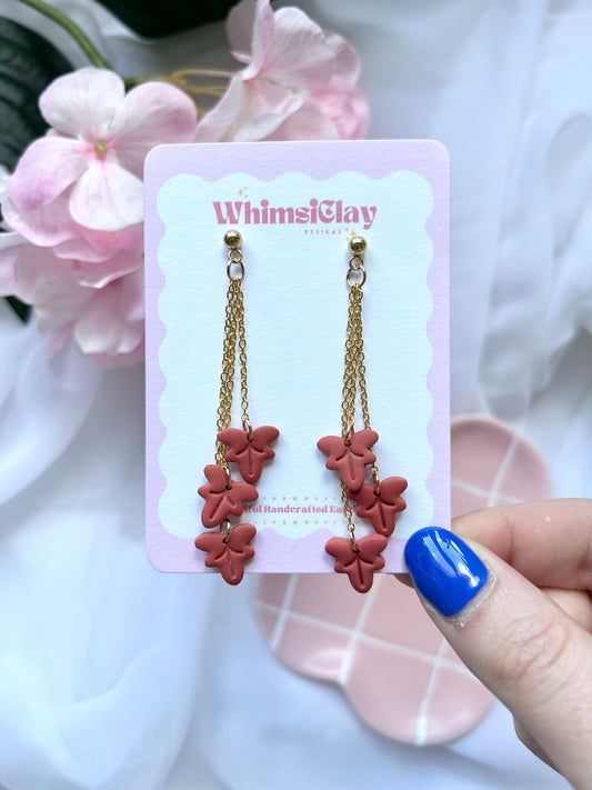 Leaf Drop Earrings