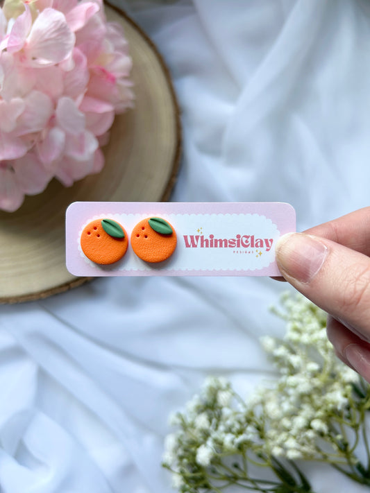 Orange Studs