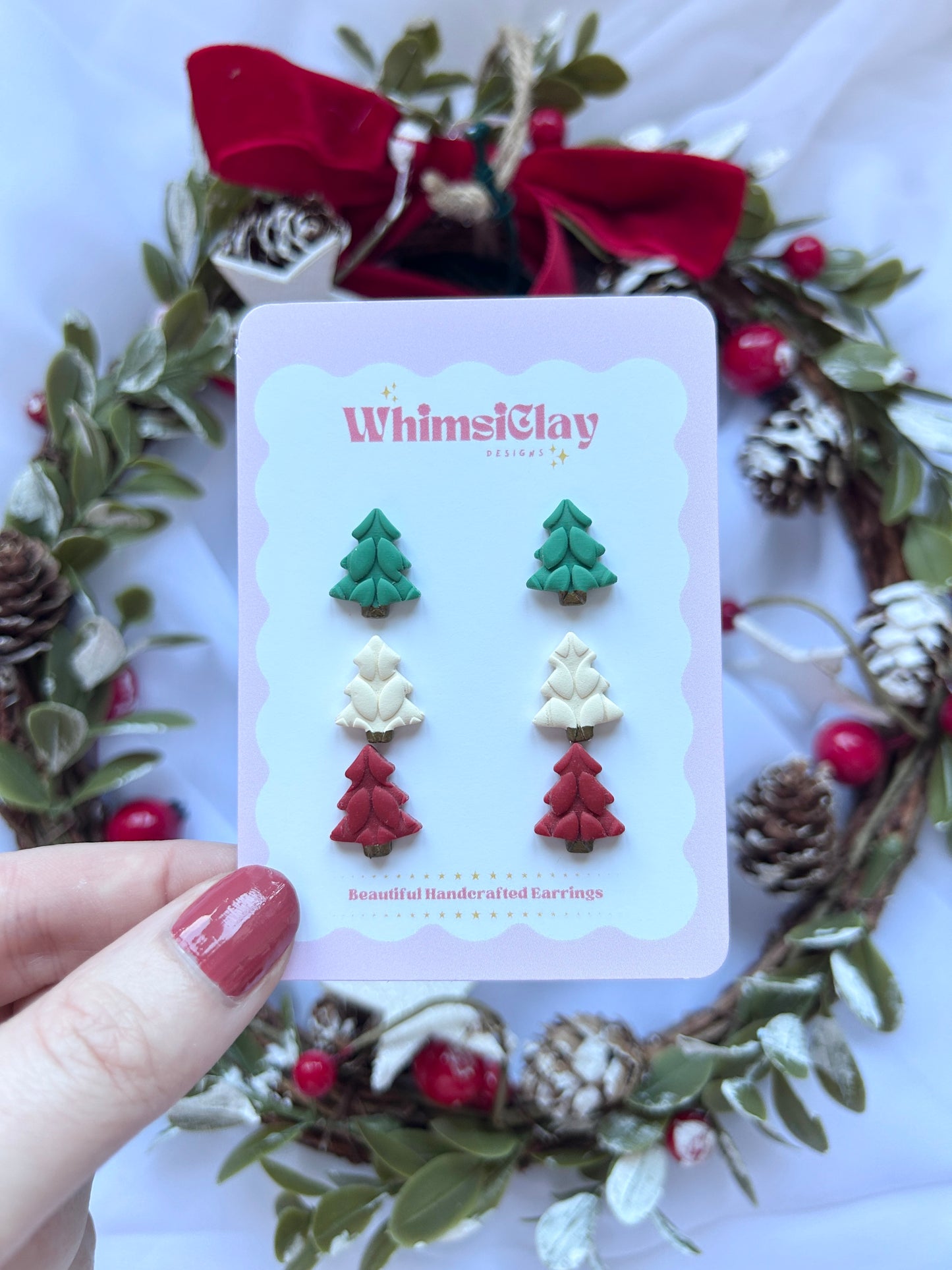 Knitted Christmas Trees