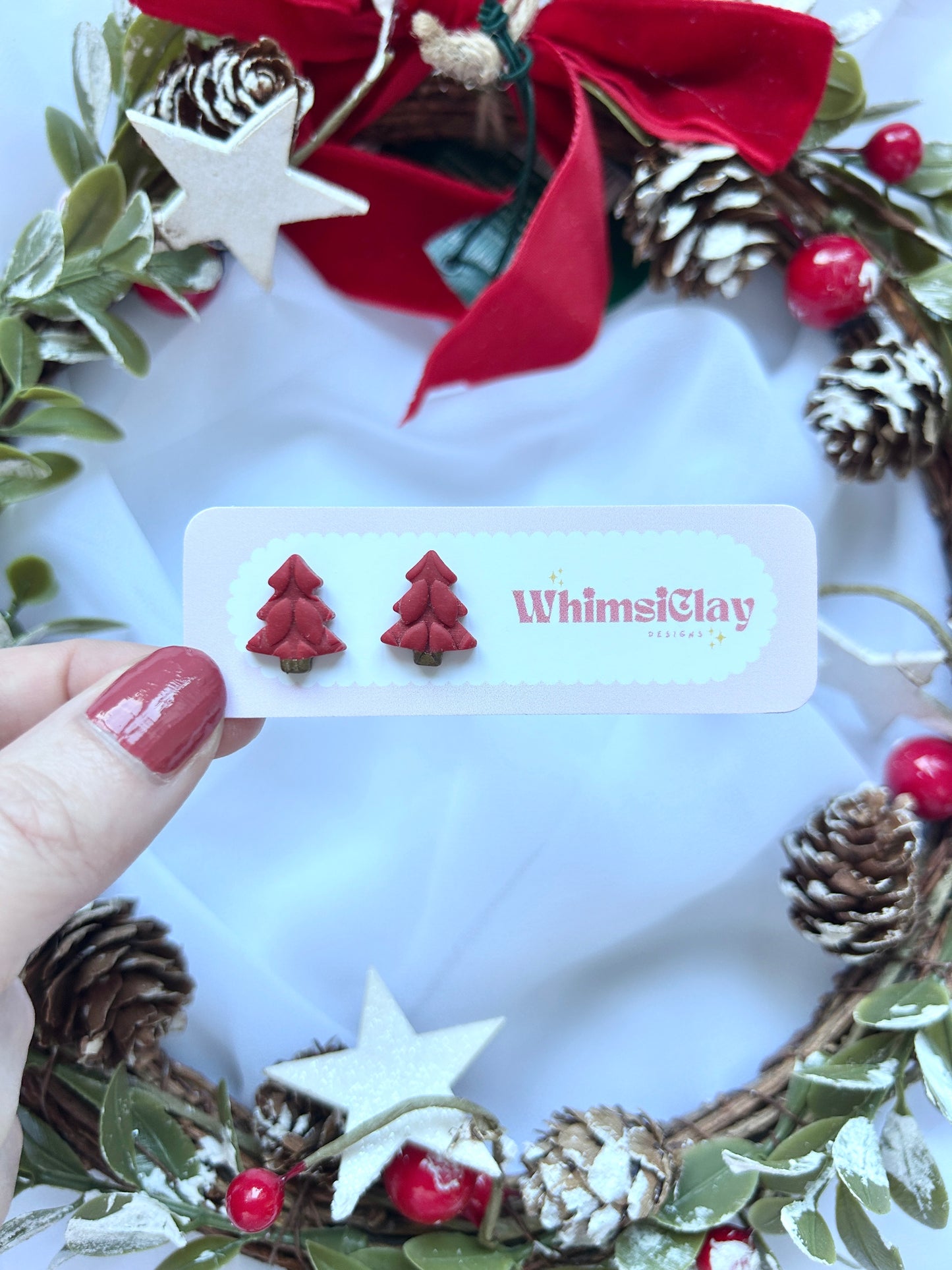 Knitted Christmas Trees