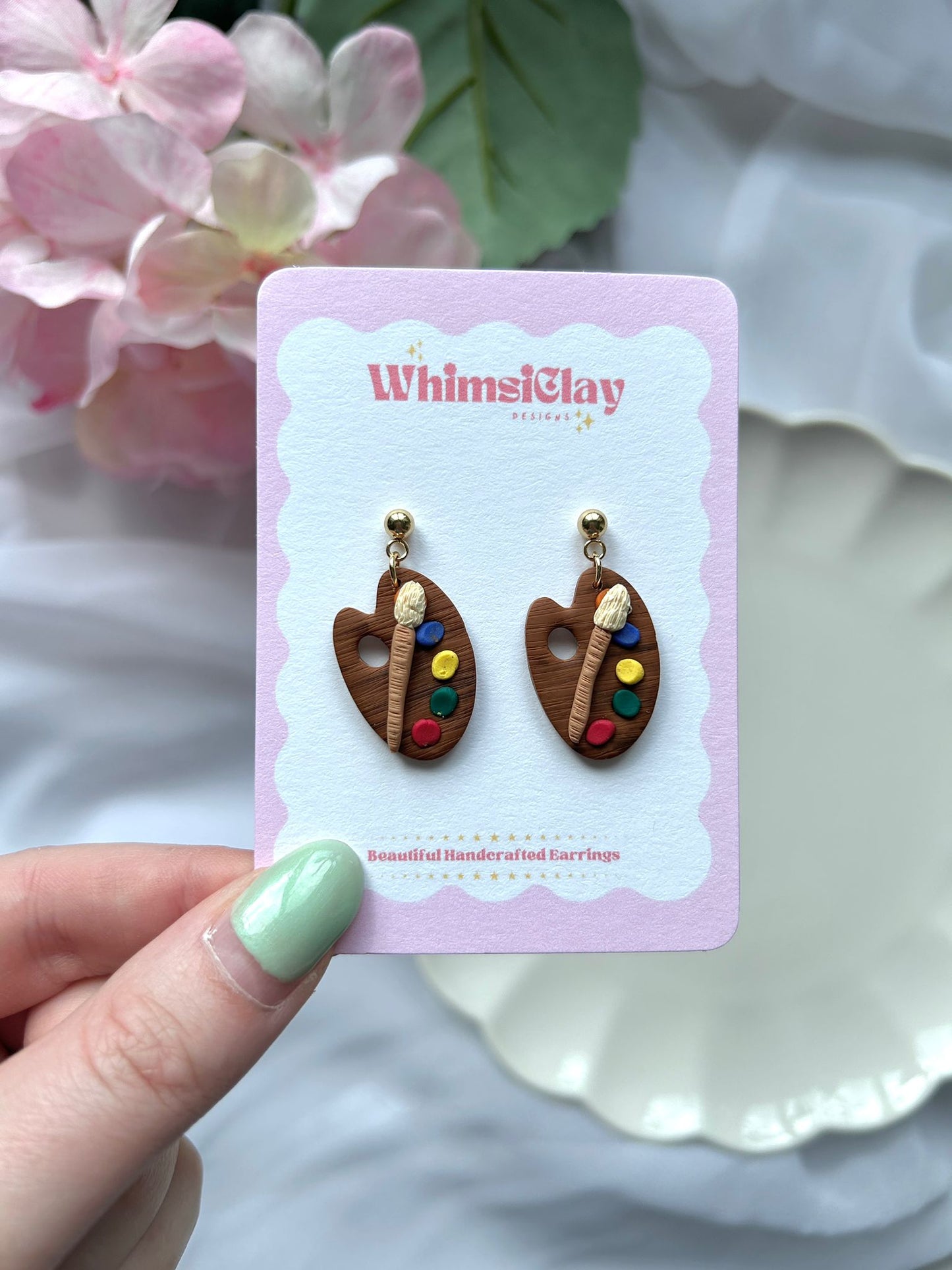 Paint Palette Earrings