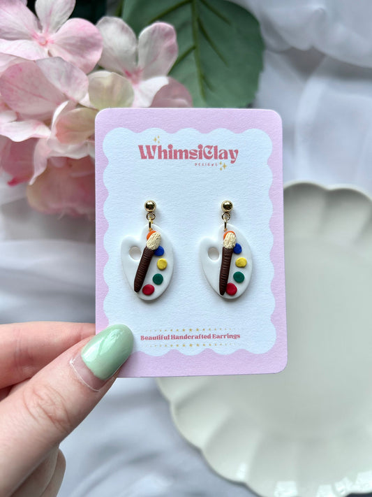 Paint Palette Earrings