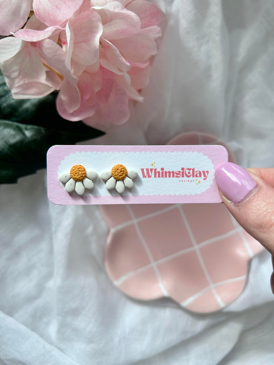 Daisy | Polymer Clay Earrings