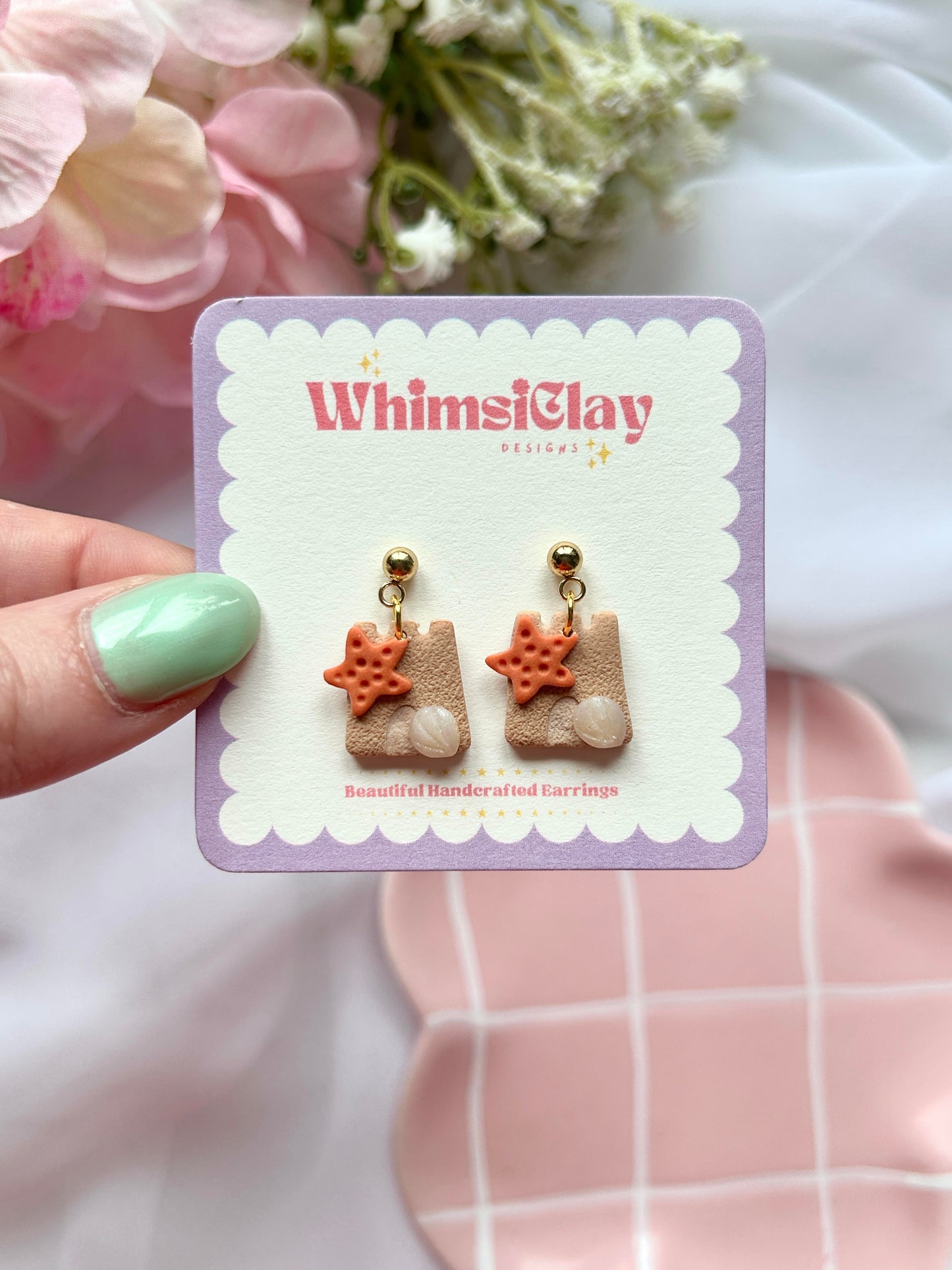 Sand Castle Earrings